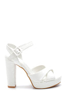Women's Platform Heeled Sandals | Derimod Women's Platform Heeled Sandals | Derimod