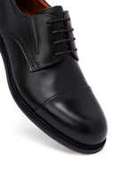Men's Black Lace-Up Leather Classic Shoes | Derimod Men's Black Lace-Up Leather Classic Shoes | Derimod