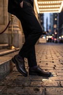 Male Black Lace-up Leather Casual Shoes | Derimod Male Black Lace-up Leather Casual Shoes | Derimod