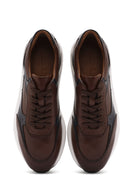 Men's Tan Lace-up Leather Sneaker | Derimod Men's Tan Lace-up Leather Sneaker | Derimod