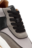 ACBC x Derimod Erkek Gri Bağcıklı Sneaker | Derimod ACBC x Derimod Erkek Gri Bağcıklı Sneaker | Derimod