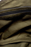 Women's Suede Detailed Shoulder Bag | Derimod Women's Suede Detailed Shoulder Bag | Derimod