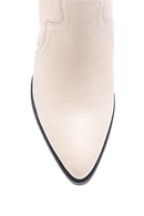 Women's Leather Cowboy Boots | Derimod Women's Leather Cowboy Boots | Derimod