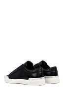 Men's Black Lace Up Leather Sneakers | Derimod Men's Black Lace Up Leather Sneakers | Derimod