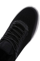 Derimod Zero Erkek Siyah Bağcıklı Kalın Tabanlı Kumaş Sneaker | Derimod Derimod Zero Erkek Siyah Bağcıklı Kalın Tabanlı Kumaş Sneaker | Derimod