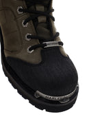 Harley Davidson Men's Khaki Leather Clemente Boots | Derimod Harley Davidson Men's Khaki Leather Clemente Boots | Derimod