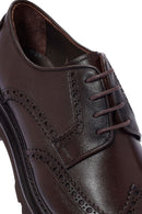 Men's Brown Lace-up Leather Casual Shoes | Derimod Men's Brown Lace-up Leather Casual Shoes | Derimod
