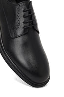Men's Black Lace-up Leather Casual Shoes | Derimod Men's Black Lace-up Leather Casual Shoes | Derimod