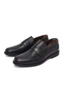 Erkek Siyah Deri Klasik Loafer | Derimod Erkek Siyah Deri Klasik Loafer | Derimod