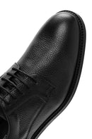 Men's Black Laced Leather Classic Shoes | Derimod Men's Black Laced Leather Classic Shoes | Derimod