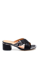 Women's Casual Heeled Slippers | Derimod Women's Casual Heeled Slippers | Derimod