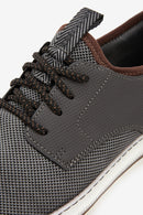 Skechers Men's Gray Pertola Sneaker | Derimod Skechers Men's Gray Pertola Sneaker | Derimod