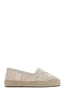 Women's Beige Fabric Espadrilles | Derimod Women's Beige Fabric Espadrilles | Derimod