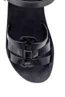 Women's Crocodile Patterned Sandals | Derimod Women's Crocodile Patterned Sandals | Derimod