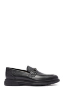 Erkek Siyah Deri Casual Loafer | Derimod Erkek Siyah Deri Casual Loafer | Derimod
