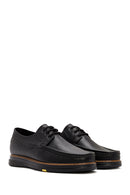 Men's Black Lace-up Leather Casual Shoes | Derimod Men's Black Lace-up Leather Casual Shoes | Derimod