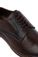 Men's Brown Lace Up Leather Casual Shoes | Derimod Men's Brown Lace Up Leather Casual Shoes | Derimod