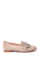 Women's Suede Ballerinas | Derimod Women's Suede Ballerinas | Derimod