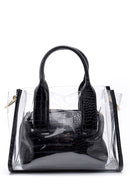 Women's Transparent Handbag | Derimod Women's Transparent Handbag | Derimod