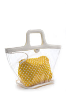 Women's Transparent Handbag | Derimod Women's Transparent Handbag | Derimod