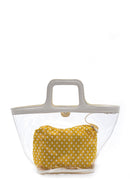 Women's Transparent Handbag | Derimod Women's Transparent Handbag | Derimod