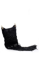 Women's Knitted Tassel Detailed Bag | Derimod Women's Knitted Tassel Detailed Bag | Derimod