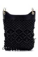 Women's Knitted Tassel Detailed Bag | Derimod Women's Knitted Tassel Detailed Bag | Derimod