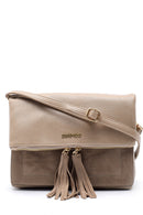 Women's Beige Crossbody Bag | Derimod Women's Beige Crossbody Bag | Derimod