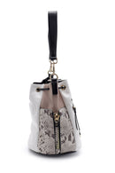 Women's Drawstring Detailed Shoulder Bag | Derimod Women's Drawstring Detailed Shoulder Bag | Derimod