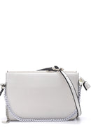 Women's Snakeskin Pattern Detailed Shoulder Bag | Derimod Women's Snakeskin Pattern Detailed Shoulder Bag | Derimod