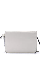 Women's Snakeskin Pattern Detailed Shoulder Bag | Derimod Women's Snakeskin Pattern Detailed Shoulder Bag | Derimod