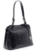 Women's Crocodile Detailed Shoulder Bag | Derimod Women's Crocodile Detailed Shoulder Bag | Derimod
