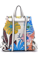 Women's Floral Pattern Backpack | Derimod Women's Floral Pattern Backpack | Derimod