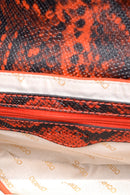 Women's Snakeskin Pattern Detailed Shoulder Bag | Derimod Women's Snakeskin Pattern Detailed Shoulder Bag | Derimod