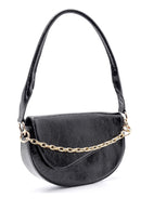 Women's Snakeskin Pattern Detailed Shoulder Bag | Derimod Women's Snakeskin Pattern Detailed Shoulder Bag | Derimod