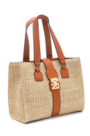 Women's Straw Shoulder Bag | Derimod Women's Straw Shoulder Bag | Derimod