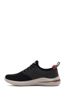 Skechers Men's Black Delson 3.0 Sneaker | Derimod Skechers Men's Black Delson 3.0 Sneaker | Derimod