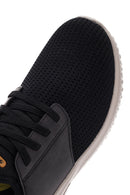 Skechers Men's Black Delson 3.0 Sneaker | Derimod Skechers Men's Black Delson 3.0 Sneaker | Derimod