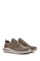 Skechers Men's Beige Delson 3.0 Sneaker | Derimod Skechers Men's Beige Delson 3.0 Sneaker | Derimod