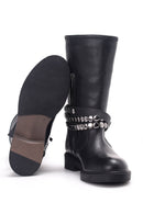 Women's Studded Detailed Boots | Derimod Women's Studded Detailed Boots | Derimod