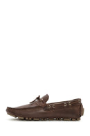 Erkek Kahverengi Deri Loafer | Derimod Erkek Kahverengi Deri Loafer | Derimod