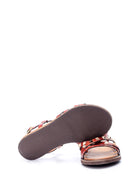 Women's Studded Detailed Sandals | Derimod Women's Studded Detailed Sandals | Derimod