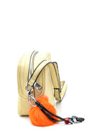 Women's Accessory Detailed Crossbody Bag | Derimod Women's Accessory Detailed Crossbody Bag | Derimod
