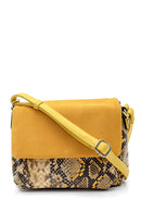 Women's Snake Pattern Shoulder Bag | Derimod Women's Snake Pattern Shoulder Bag | Derimod