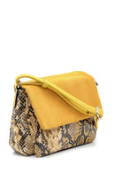 Women's Snake Pattern Shoulder Bag | Derimod Women's Snake Pattern Shoulder Bag | Derimod