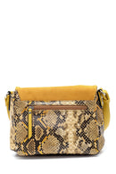 Women's Snake Pattern Shoulder Bag | Derimod Women's Snake Pattern Shoulder Bag | Derimod
