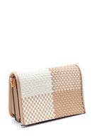 Women's Knitted Detailed Crossbody Bag | Derimod Women's Knitted Detailed Crossbody Bag | Derimod