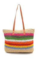 Women's Straw Shoulder Bag | Derimod Women's Straw Shoulder Bag | Derimod