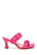 Women's Casual Heeled Slippers | Derimod Women's Casual Heeled Slippers | Derimod
