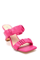 Women's Casual Heeled Slippers | Derimod Women's Casual Heeled Slippers | Derimod